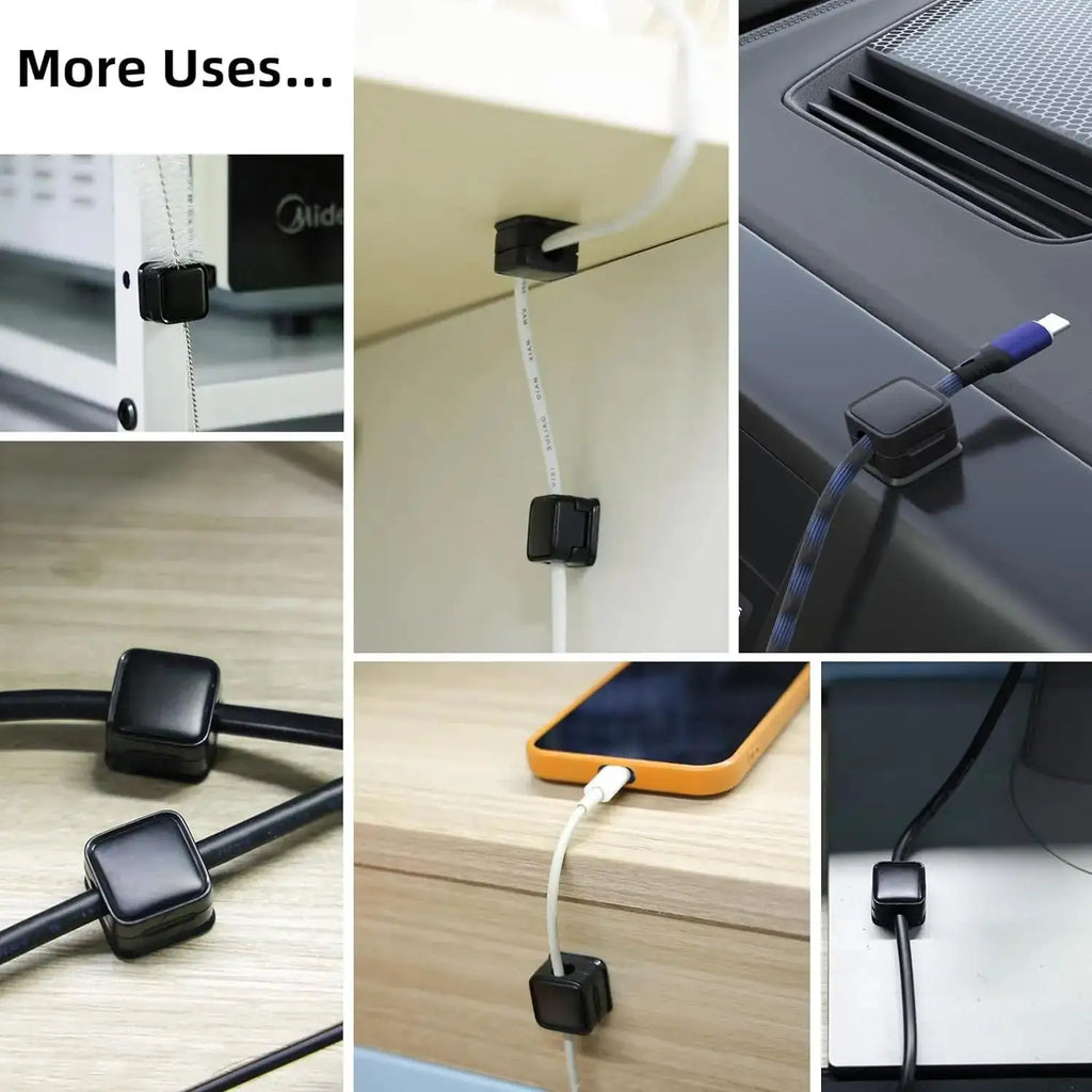 Magnetic Clip For Cords - 6 Pieces