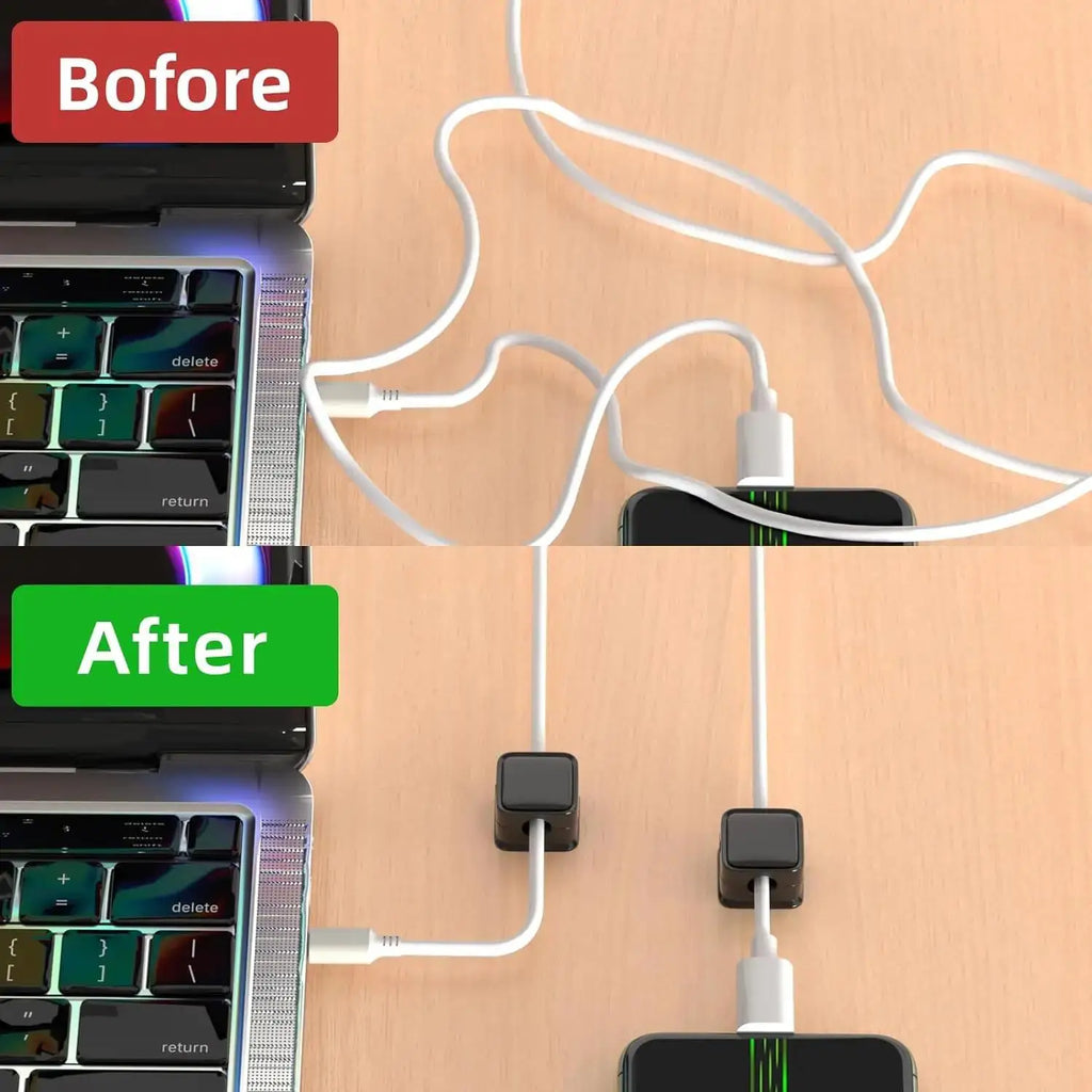 Magnetic Clip For Cords - 6 Pieces